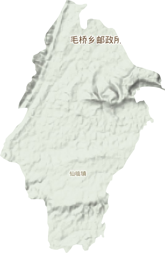 仙临镇地形图
