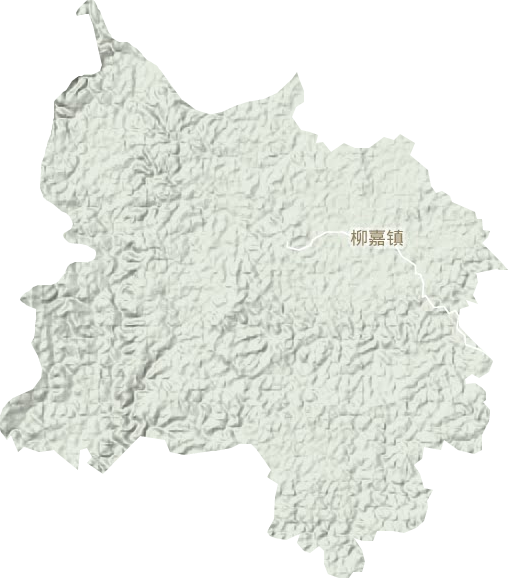 柳嘉镇地形图