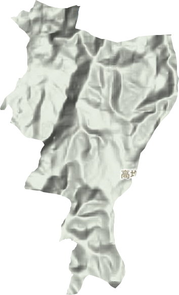 高坎乡地形图