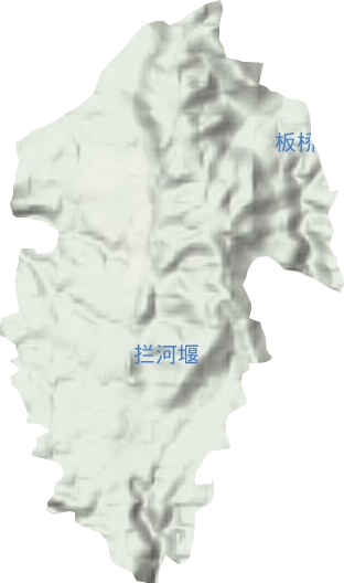 燕山乡地形图