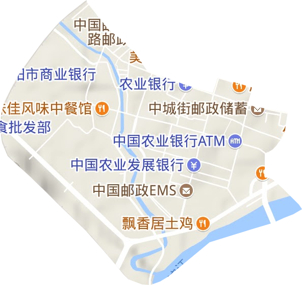 资溪街道地形图