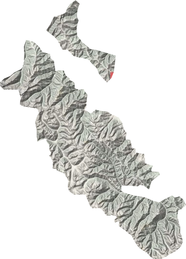 洛秋乡地形图