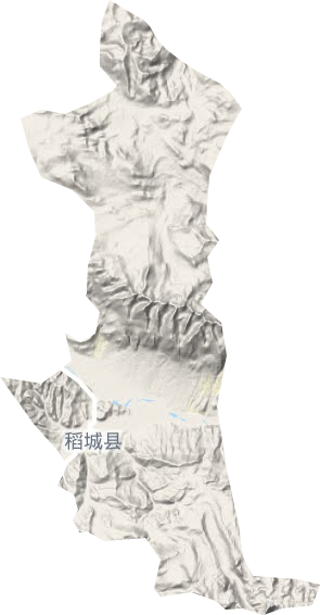 金珠镇地形图