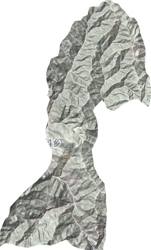 博科乡地形图