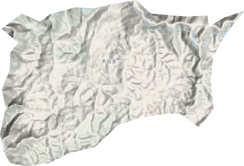 木古镇地形图