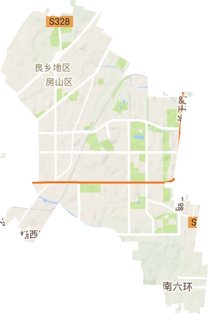 拱辰街道地形图
