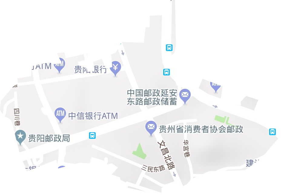 黔东社区服务中心地形图