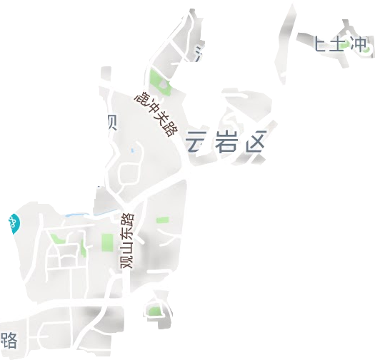 贵乌社区服务中心地形图