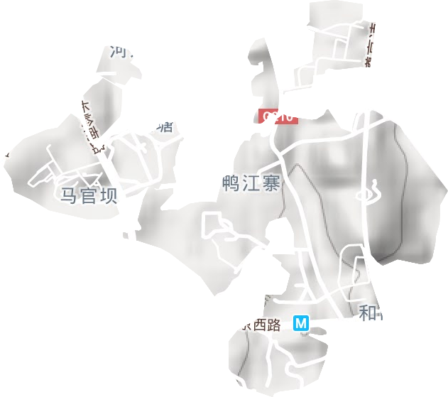 荷塘社区服务中心地形图