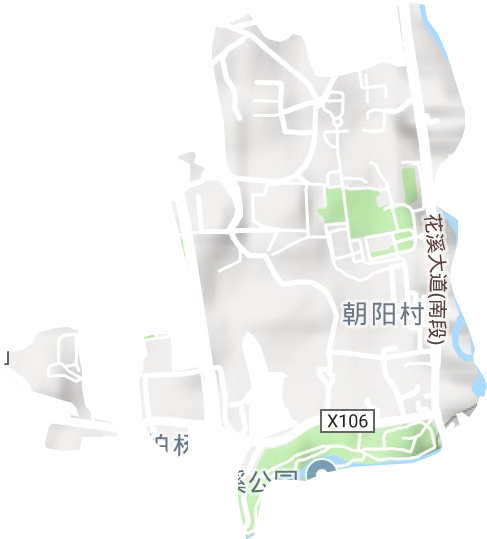 明珠社区服务中心地形图