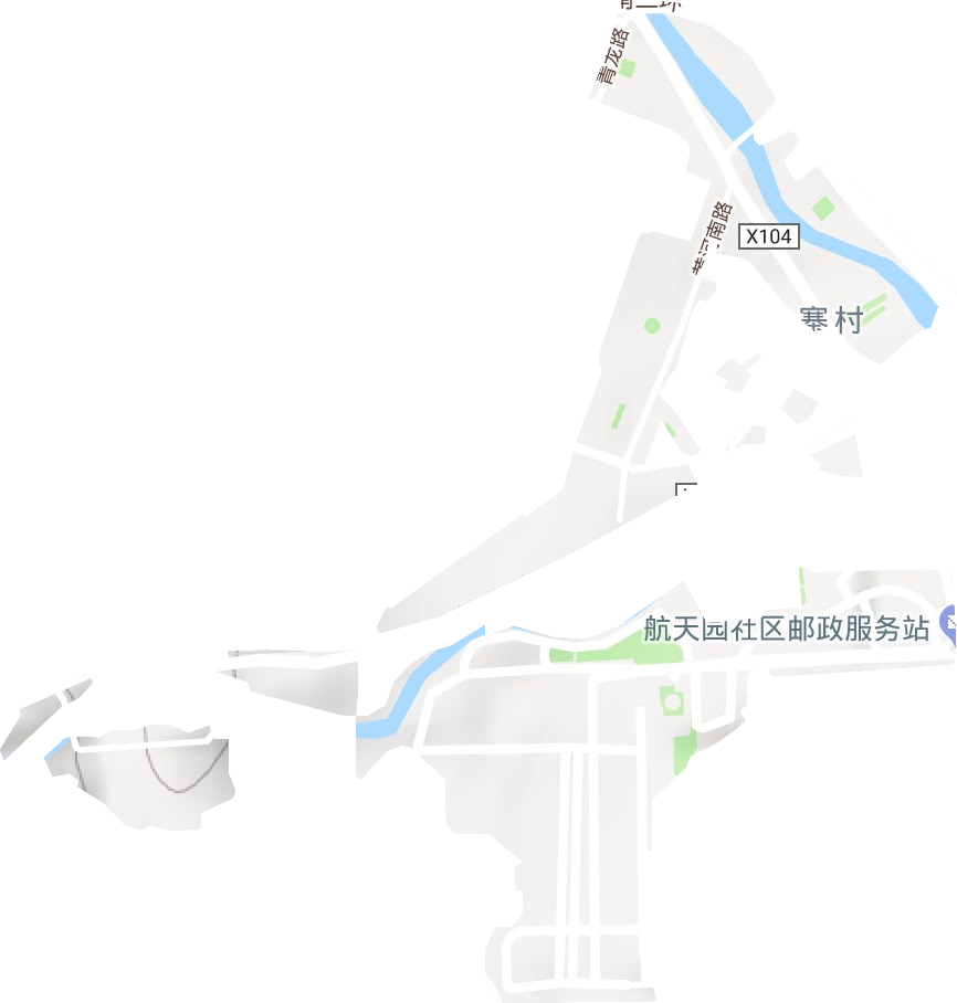 航天社区服务中心地形图