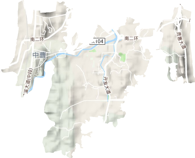 三江社区服务中心地形图