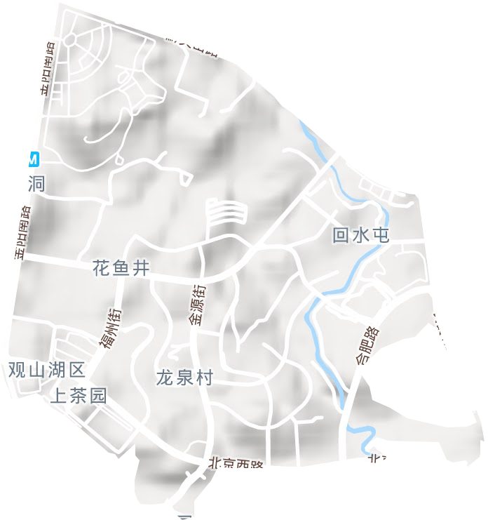 世纪城社区服务中心地形图