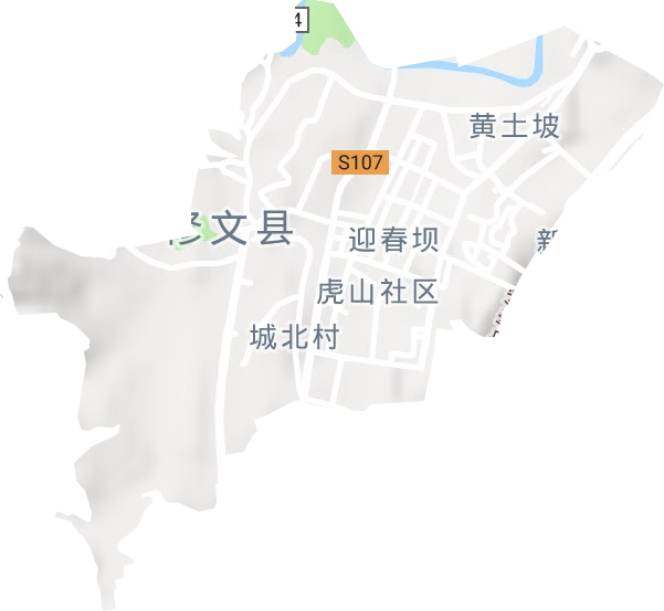 龙岗社区服务中心地形图