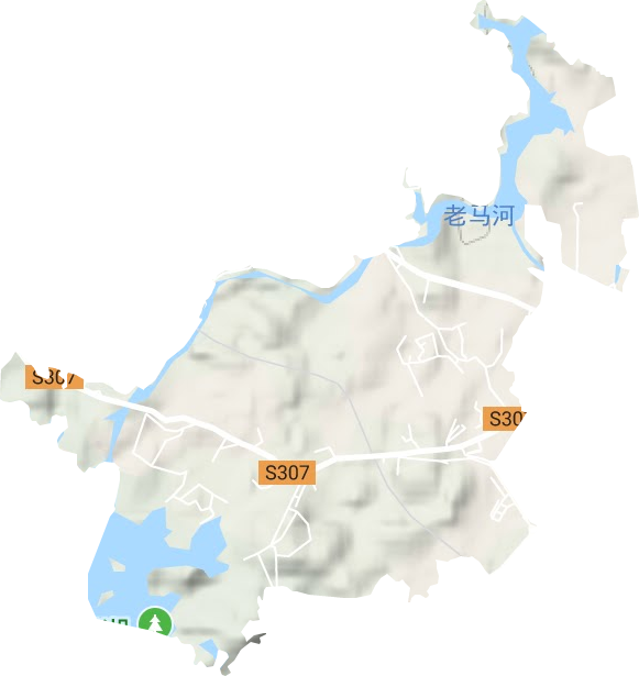 红塔社区服务中心地形图