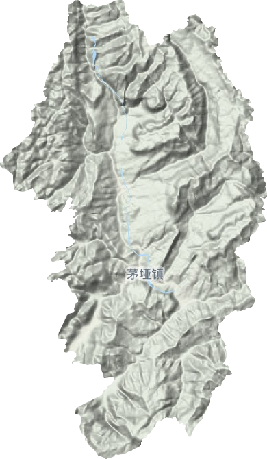 茅垭镇地形图