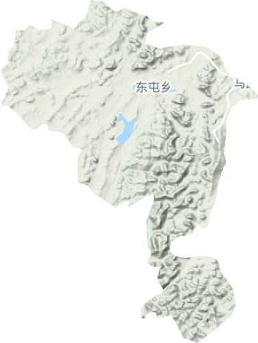 东屯乡地形图