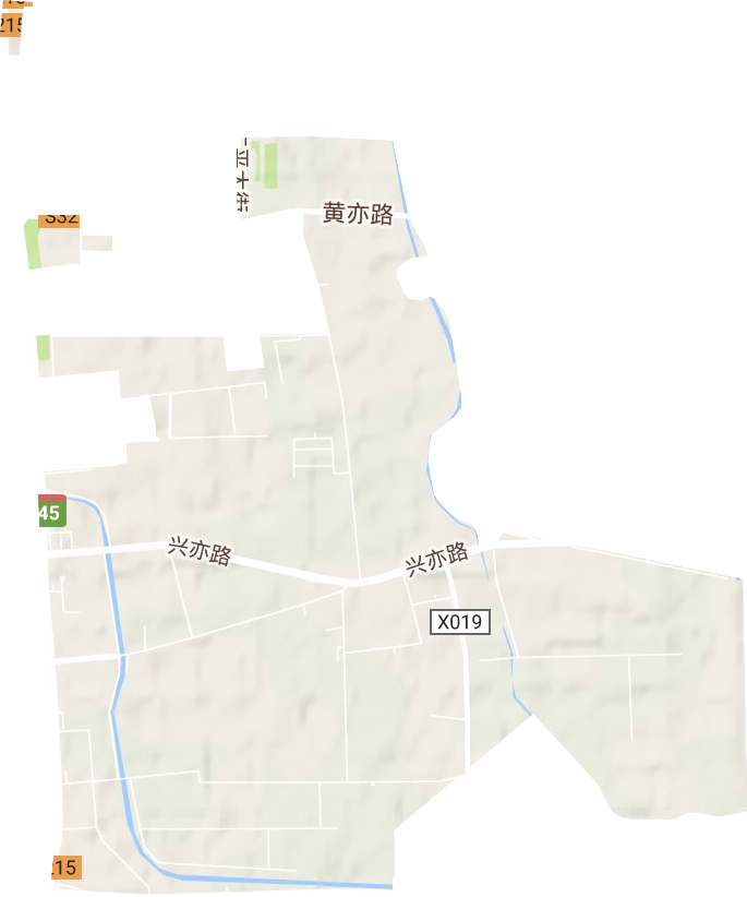 观音寺街道地形图
