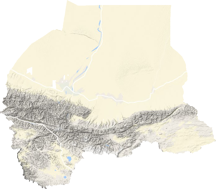 和田地区地形图