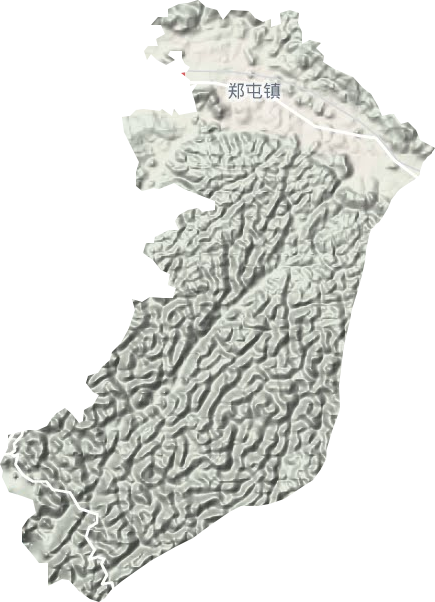 郑屯镇地形图
