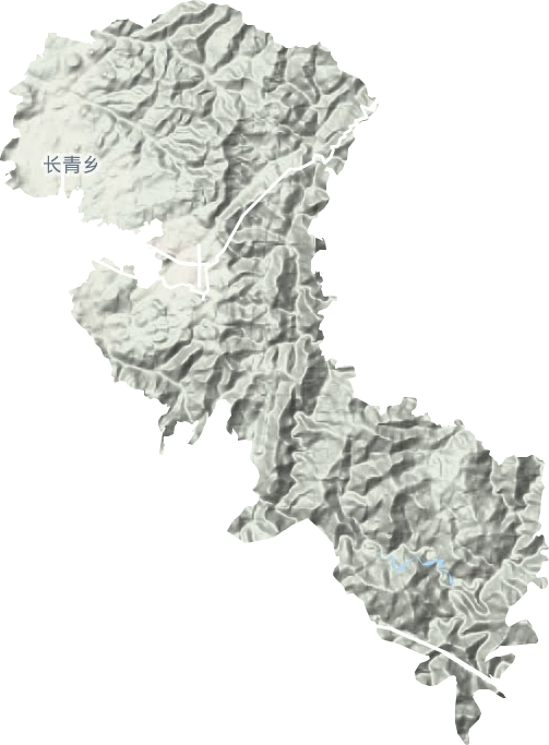 扬武镇地形图