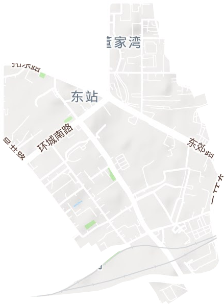 吴井街道地形图