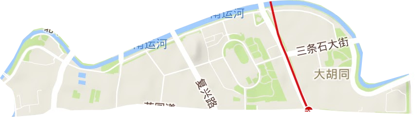 芥园街道地形图