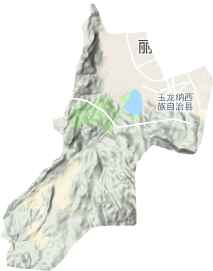 黄山镇地形图