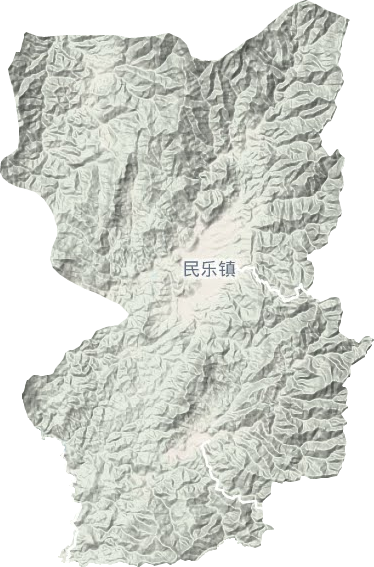 民乐镇地形图