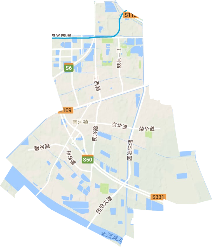 精武镇地形图