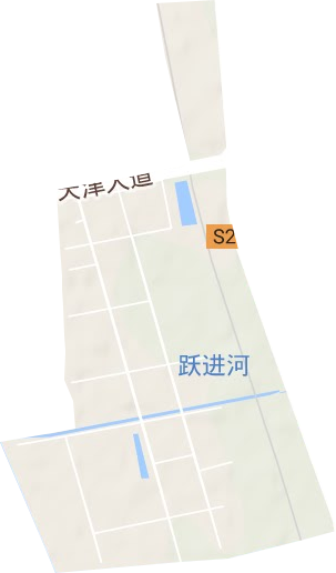 津南开发区东区地形图