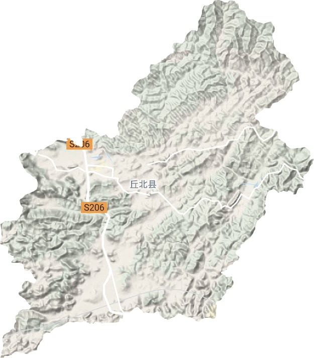 锦屏镇地形图