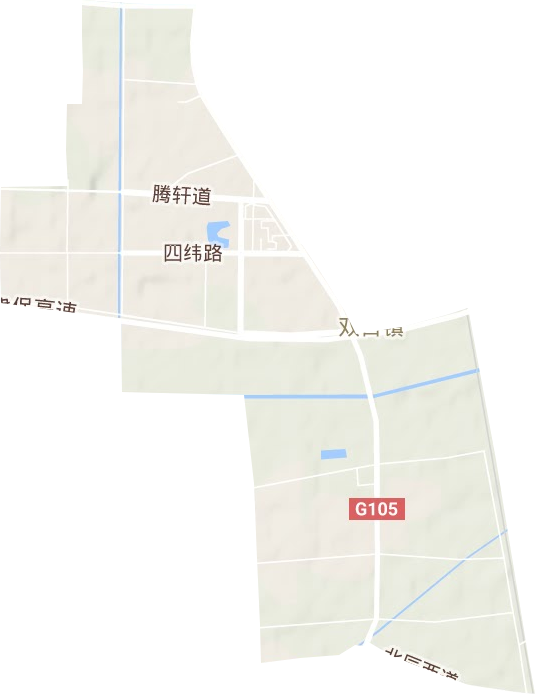 天津医药医疗器械工业园地形图