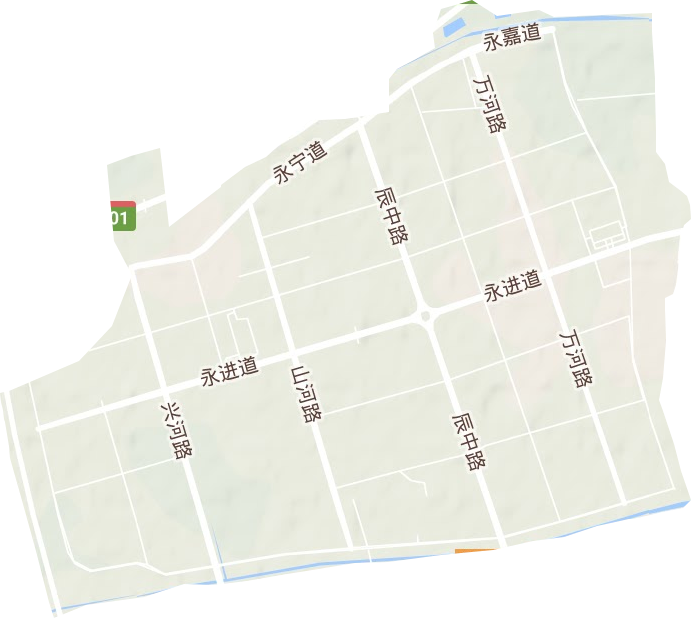 天津风电产业园地形图