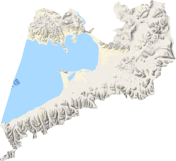 纳木湖乡地形图
