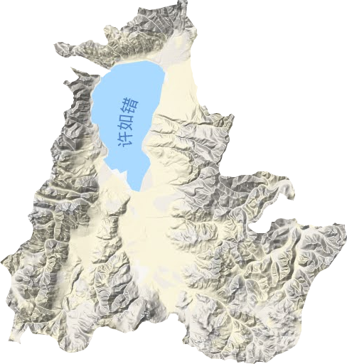 查孜乡地形图