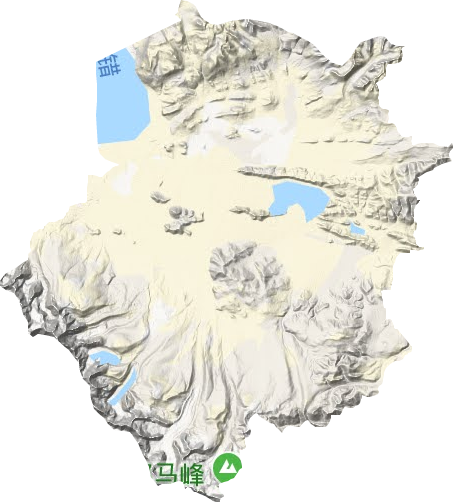 波绒乡地形图