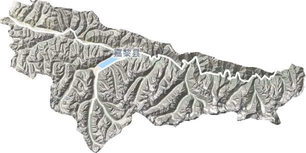 阿扎镇地形图