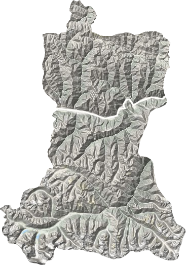 白嘎乡地形图