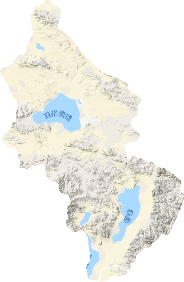 强玛镇地形图