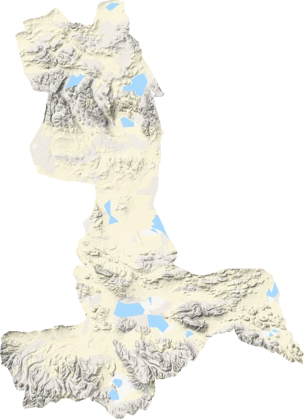 尼玛镇地形图