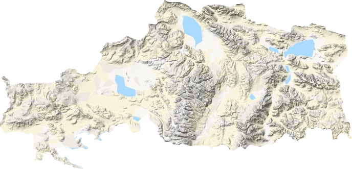 麻米乡地形图