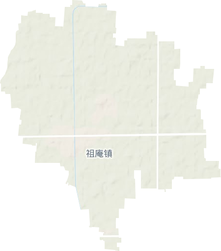 祖庵镇地形图