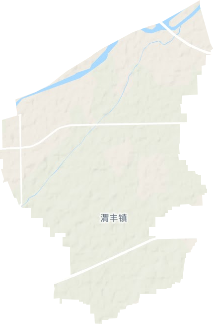 渭丰镇地形图