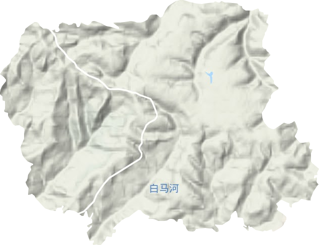 三官庙镇地形图