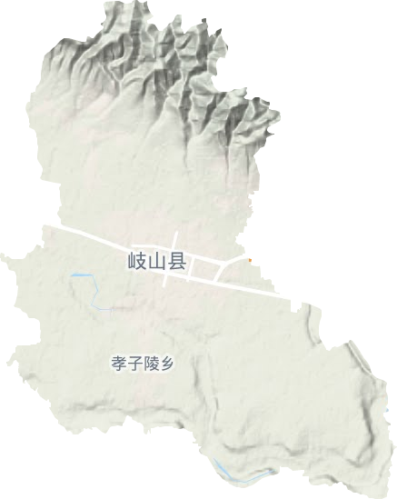 凤鸣镇地形图