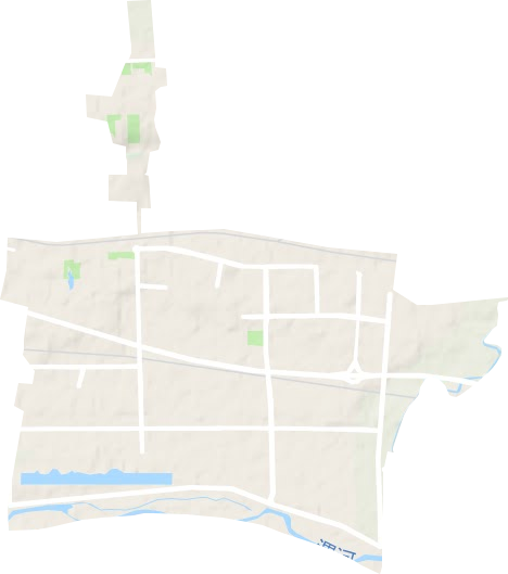 李台街道地形图