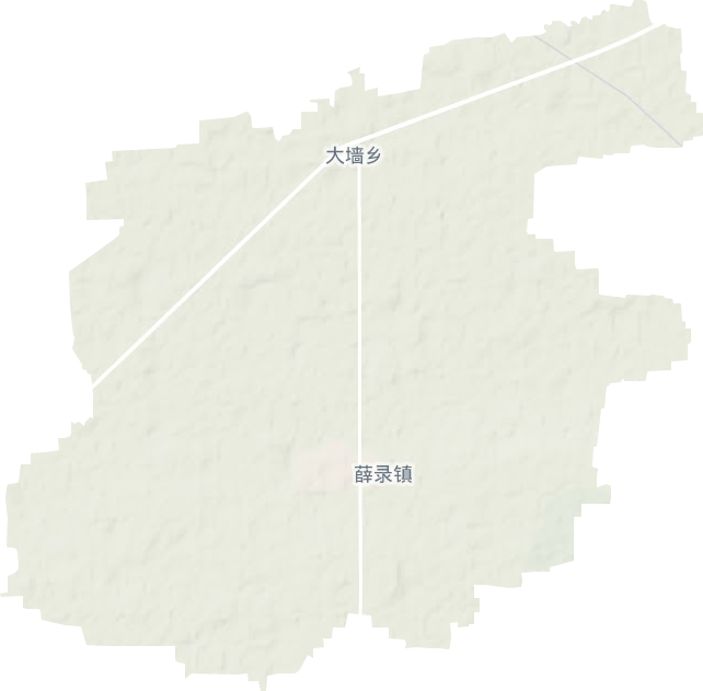 薛录镇地形图