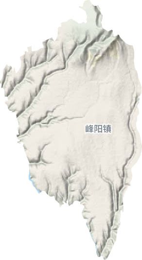 峰阳镇地形图