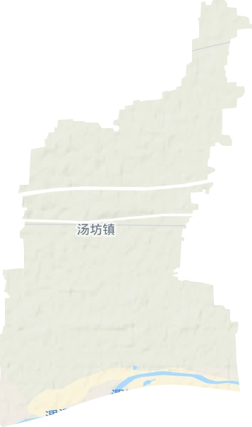 汤坊镇地形图